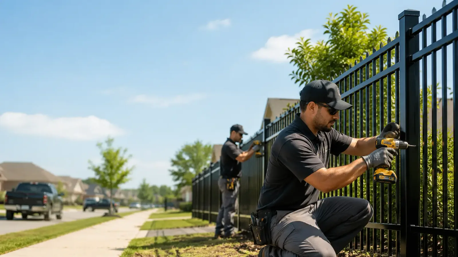 Metal Fence Installation in Sullivan, OH